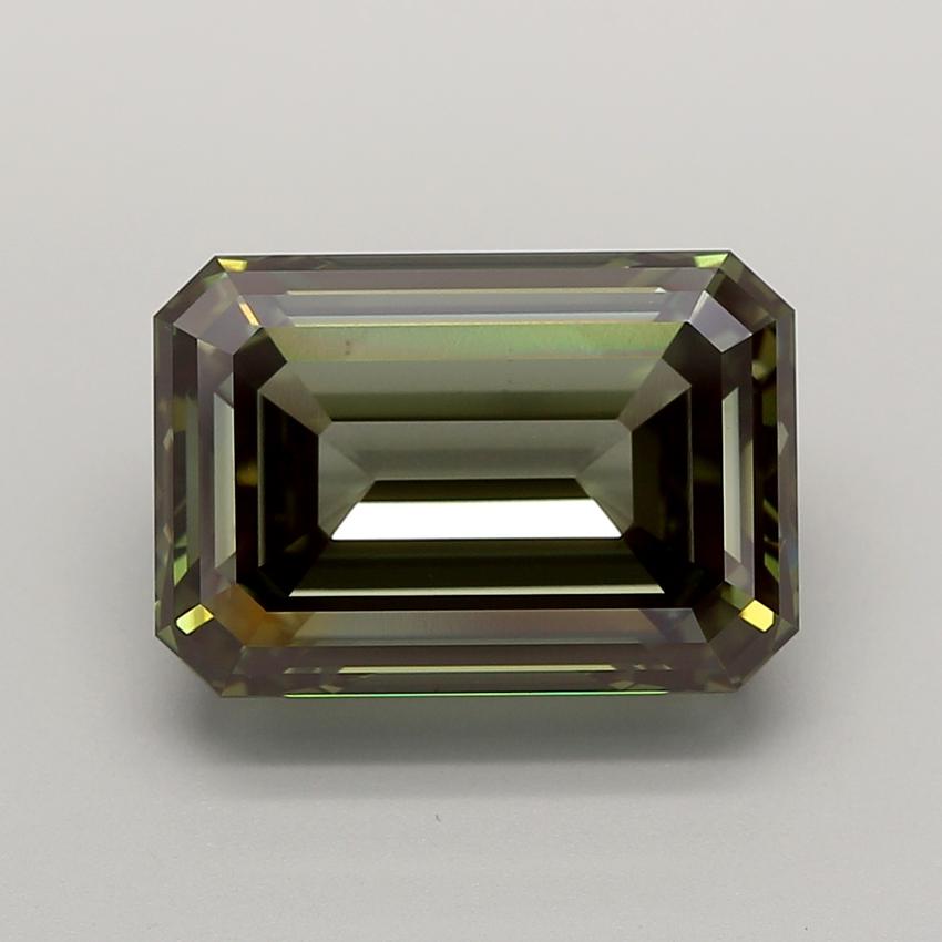 10.05 Ct. Fancy Vivid  Green Emerald Lab Grown Diamond