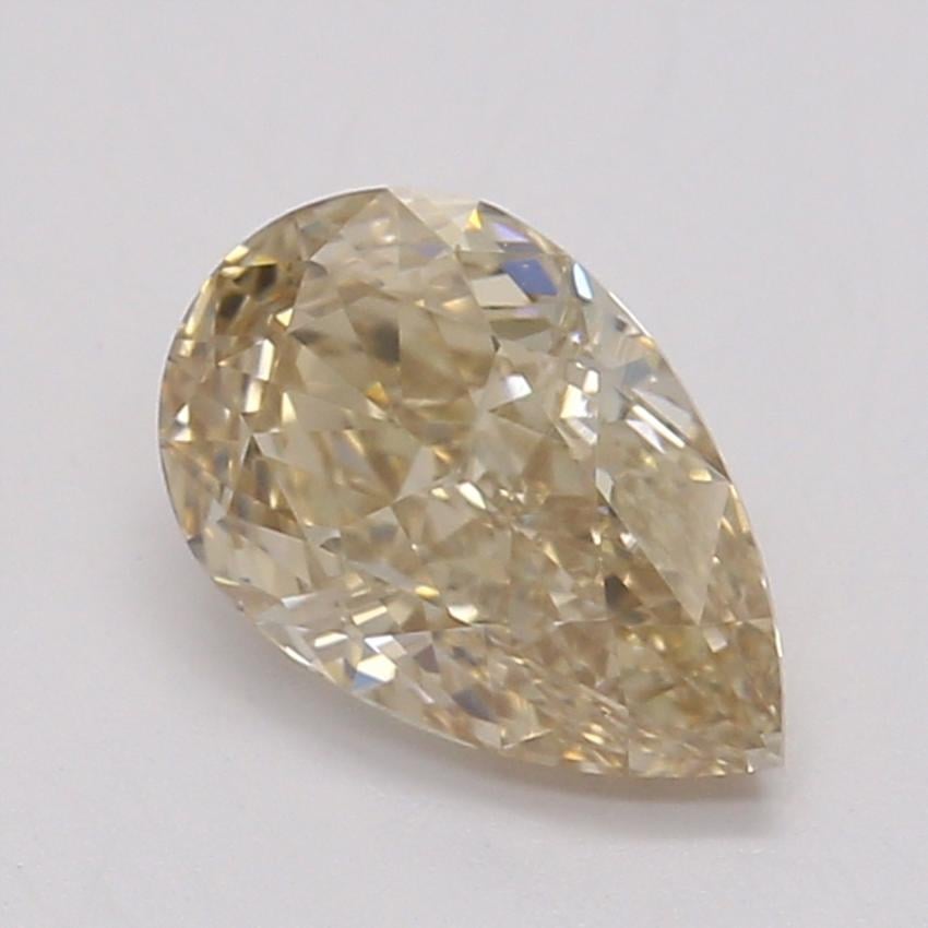 0.53 Ct. Fancy Brownish Orangy Yellow Pear Diamond