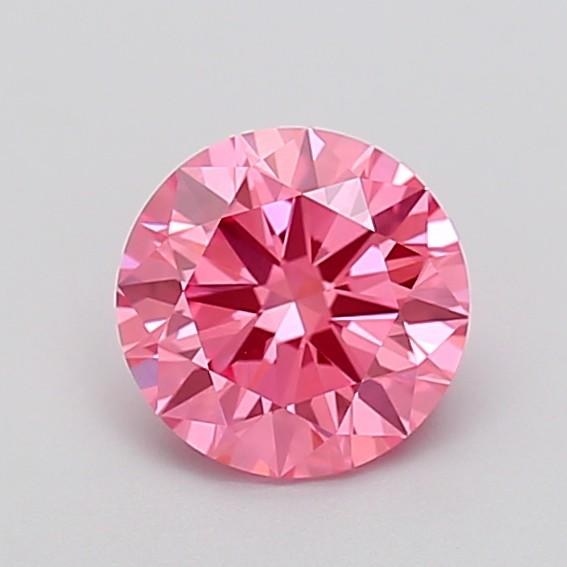 1.50 Ct. Fancy Vivid  Pink Round Lab Grown Diamond