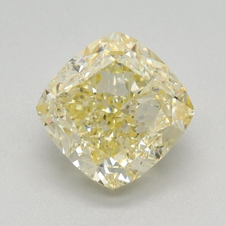 1.10 Ct. Fancy Yellow Cushion Lab Grown Diamond