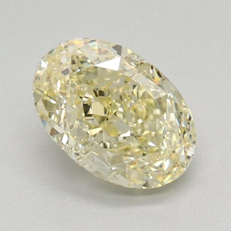 1.16 Ct. Fancy Yellow Oval Lab Grown Diamond