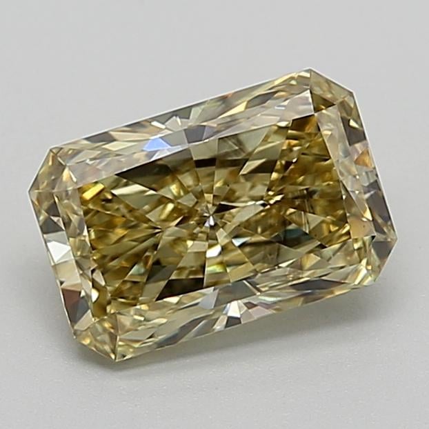 2.01 Ct. Fancy Greyish Yellow Radiant Lab Grown Diamond