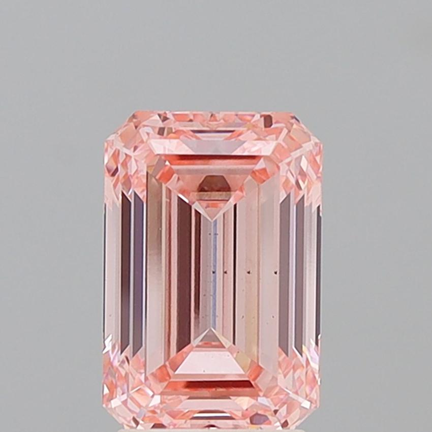 3.01 Ct. Fancy Intense Pink Emerald Lab Grown Diamond