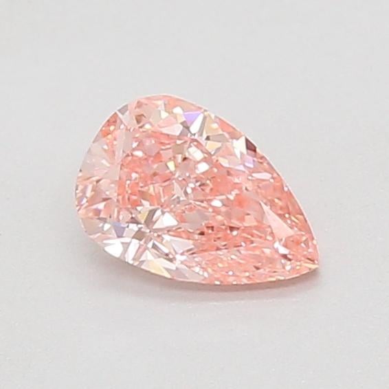 0.57 Ct. Fancy Vivid Pink Pear Lab Grown Diamond
