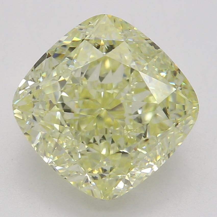 2.52 Ct. Fancy Yellow Cushion Diamond