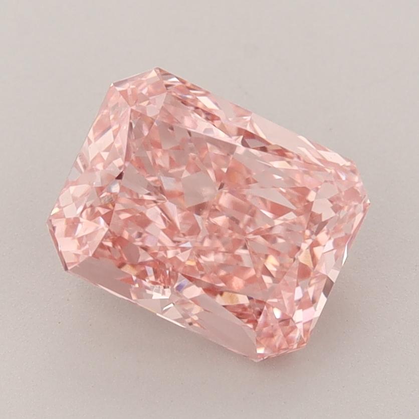 2.15 Ct. Fancy Pink Radiant Lab Grown Diamond