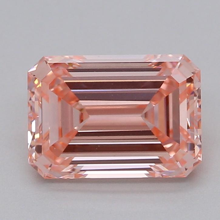 1.01 Ct. Fancy Vivid Pink Emerald Lab Grown Diamond