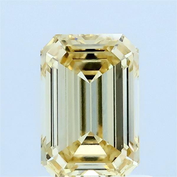 1.03 Ct. Fancy Yellow Emerald Lab Grown Diamond