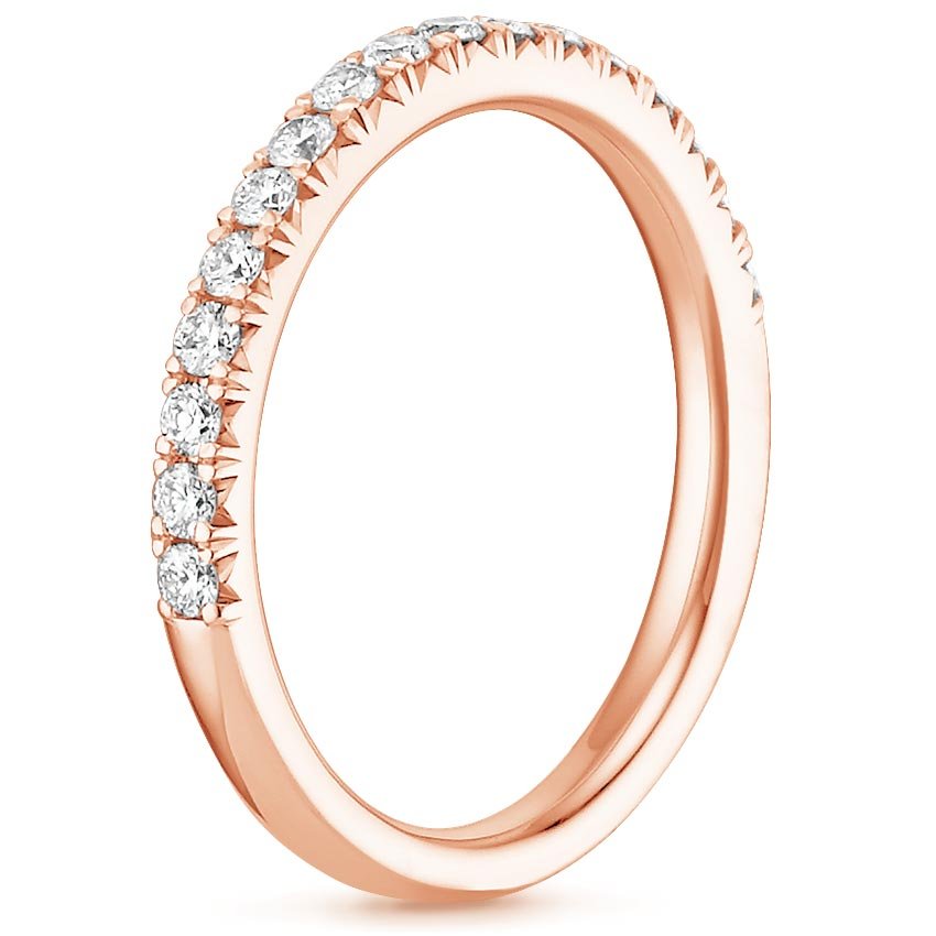 14K Rose Gold Amelie Diamond Ring (1/3 ct. tw.), large side view