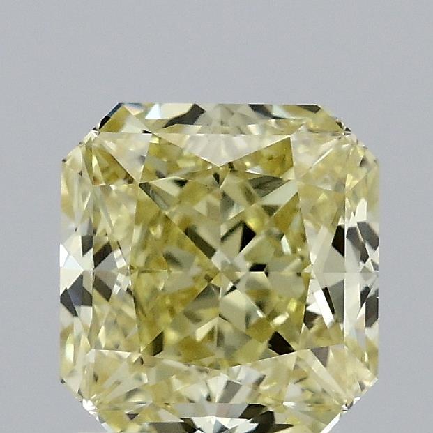 1.61 Ct. Fancy Vivid Yellow Radiant Lab Grown Diamond