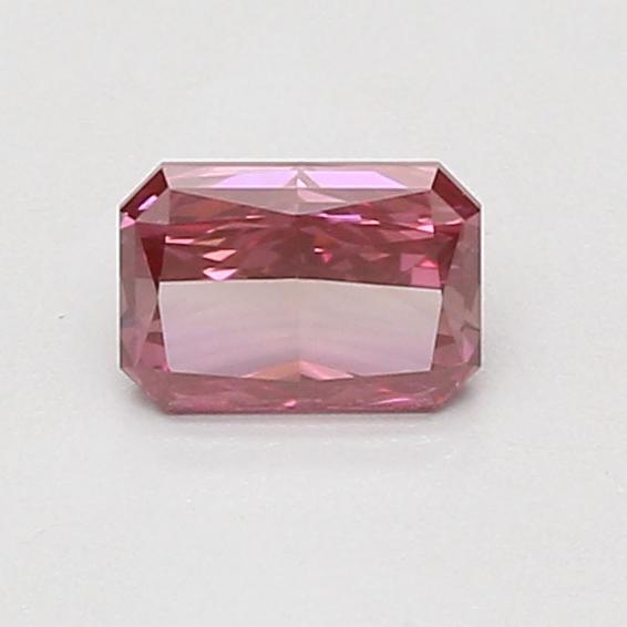 0.54 Ct. Fancy Deep Pink Radiant Lab Grown Diamond
