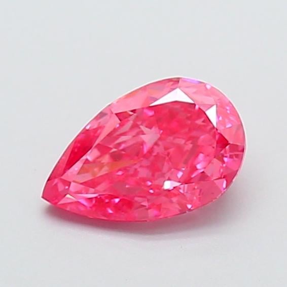 1.13 Ct. Fancy Vivid  Pink Pear Lab Grown Diamond
