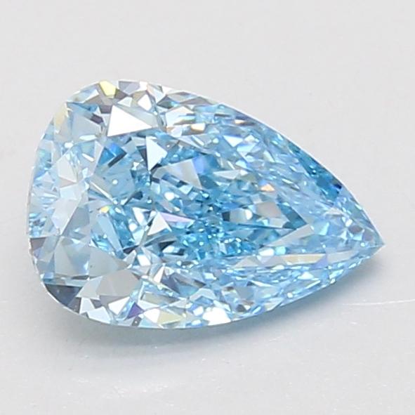 1.50 Ct. Fancy Vivid Blue Pear Lab Grown Diamond