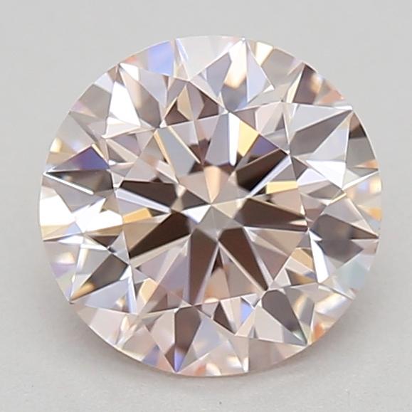 0.71 Ct. Fancy Light  Pink Round Lab Grown Diamond