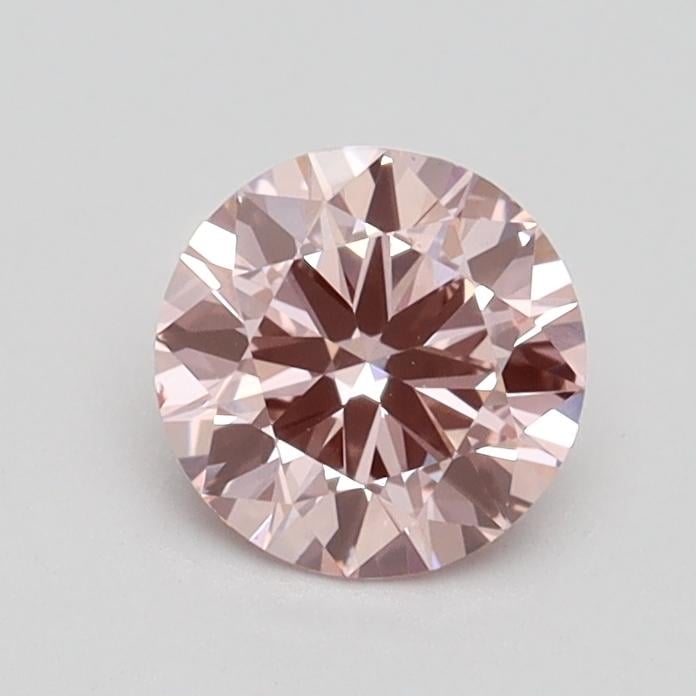 0.70 Ct. Fancy Intense Pink Round Lab Grown Diamond