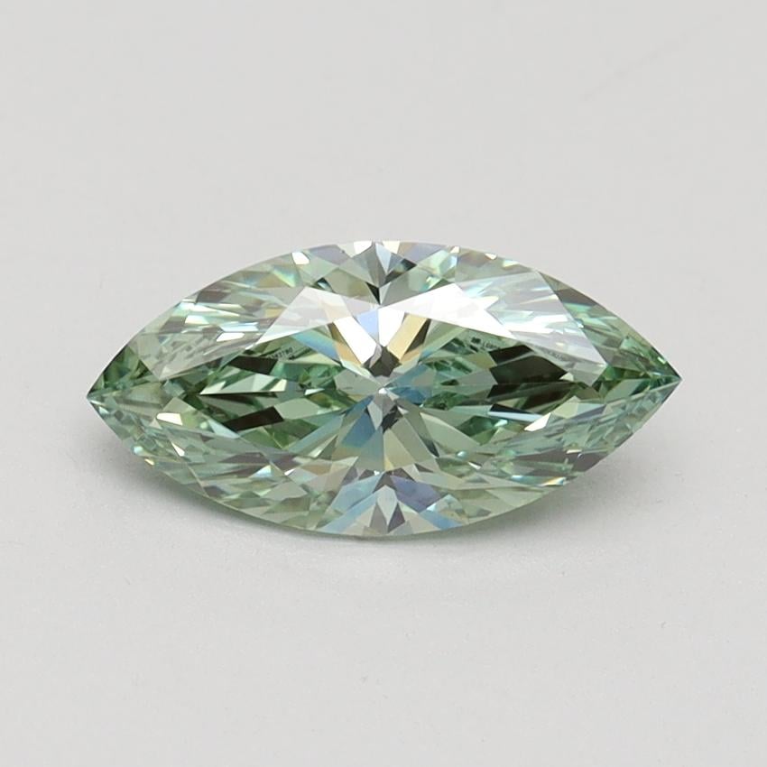 1.00 Ct. Fancy Intense Green Marquise Lab Grown Diamond