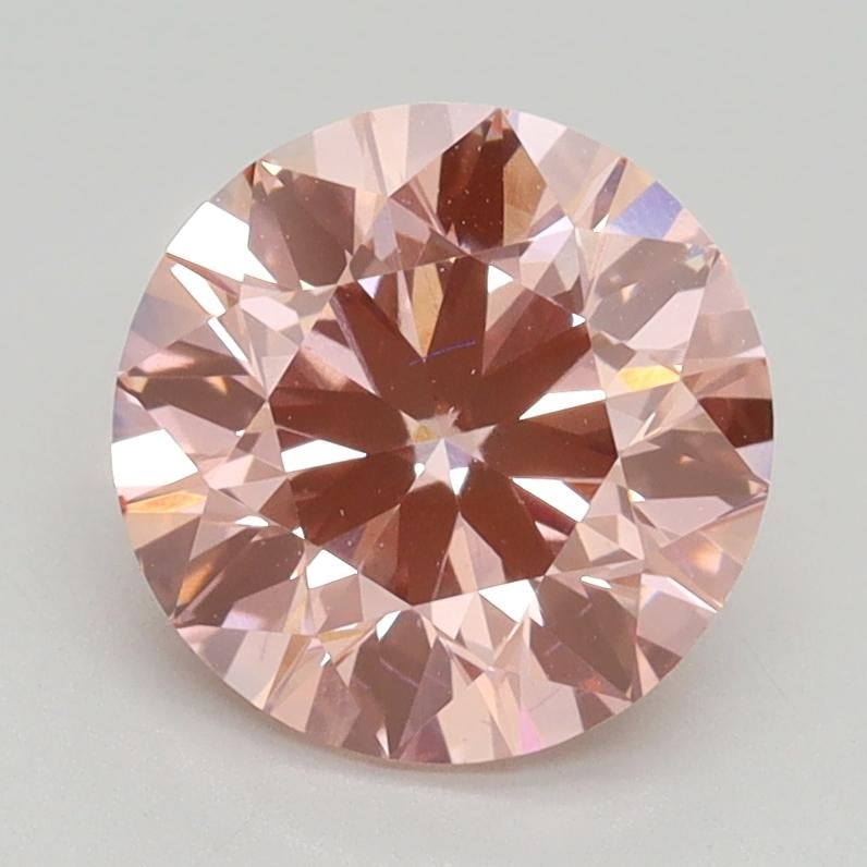 2.00 Ct. Fancy Intense Pink Round Lab Grown Diamond