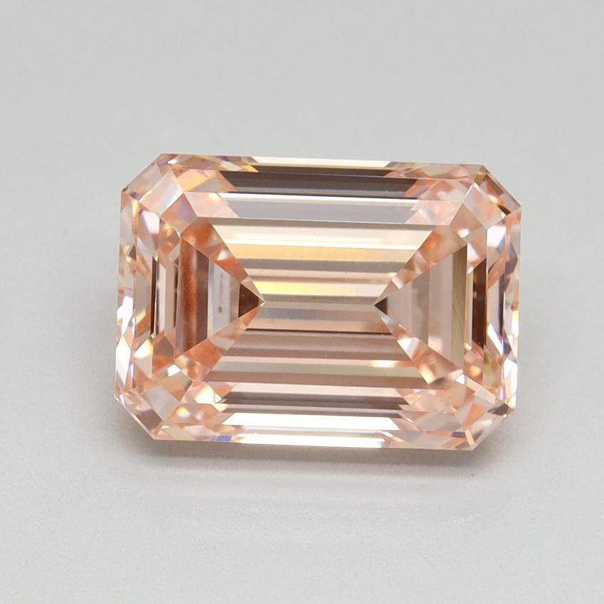 4.01 Ct. Fancy Intense Pink Emerald Lab Grown Diamond