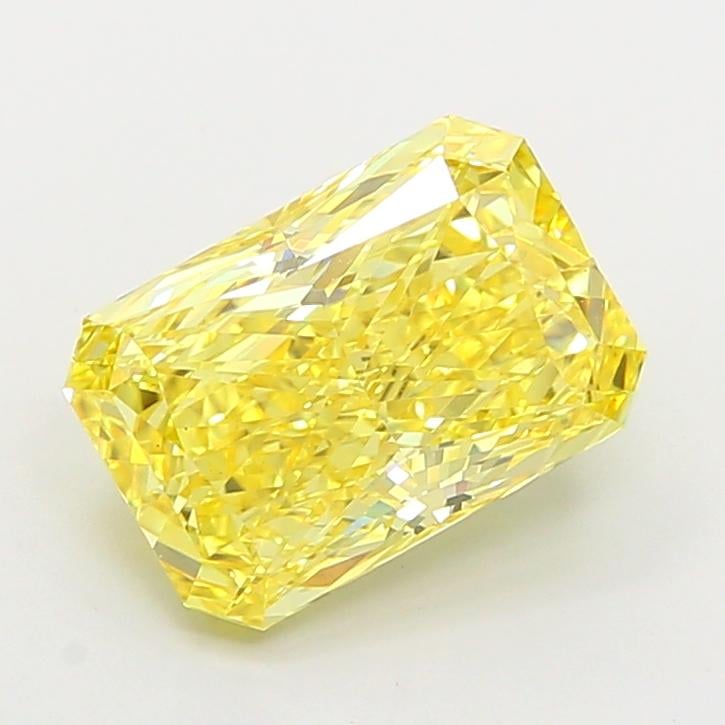 3.53 Ct. Fancy Yellow Radiant Lab Grown Diamond