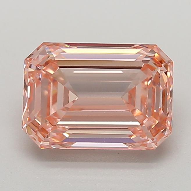 3.00 Ct. Fancy Vivid  Pink Emerald Lab Grown Diamond