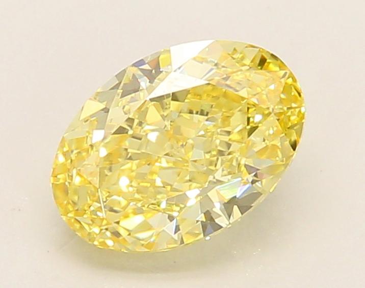 1.59 Ct. Fancy Vivid Pink Oval Lab Grown Diamond