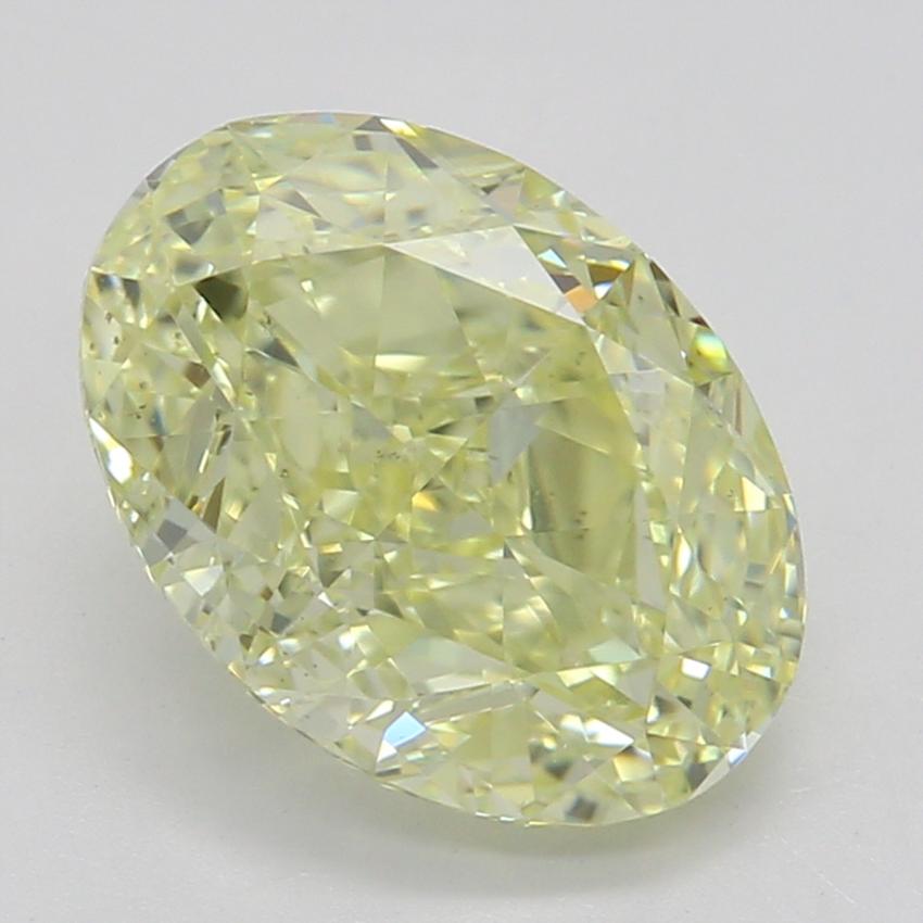 1.52 Ct. Fancy Yellow Oval Diamond