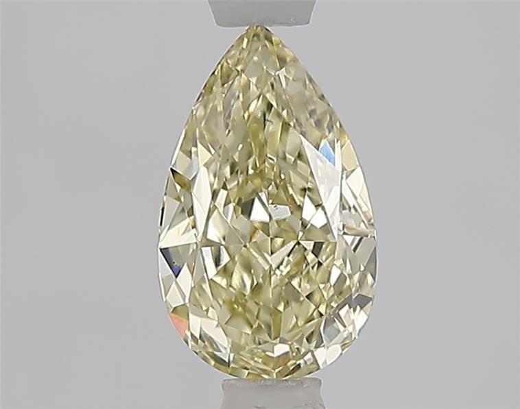1.09 Ct. Fancy Light  Yellow Pear Lab Grown Diamond