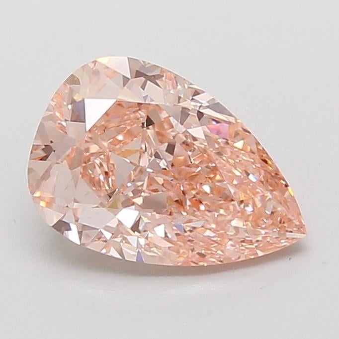 2.07 Ct. Fancy Vivid Pink Pear Lab Grown Diamond