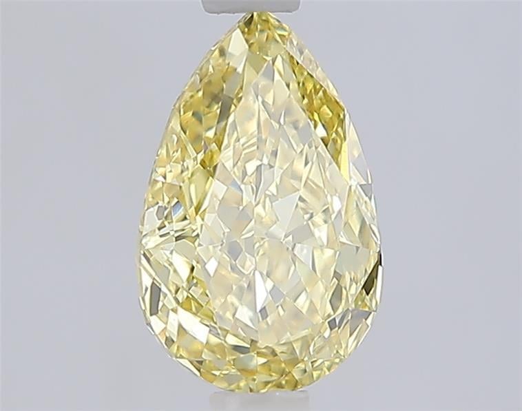 1.53 Ct. Fancy Vivid Yellow Yellow Pear Lab Grown Diamond