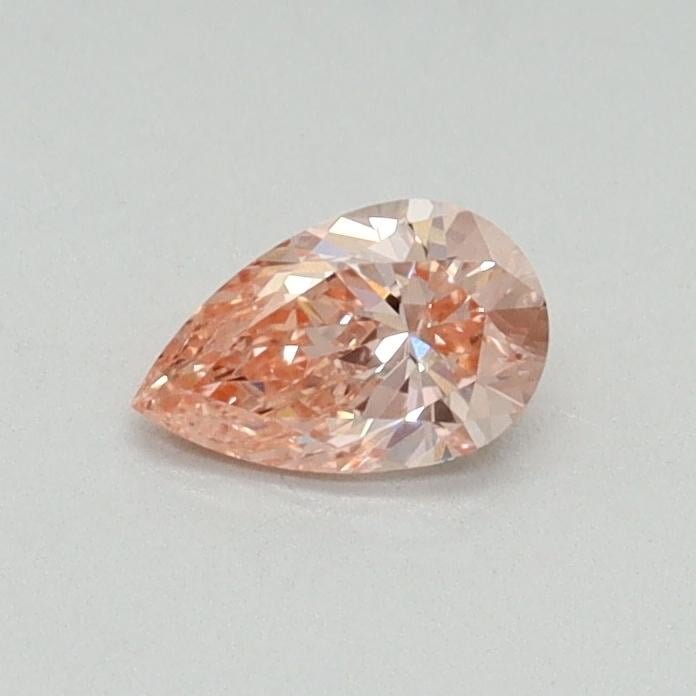 0.30 Ct. Fancy Intense Pink Pear Lab Grown Diamond