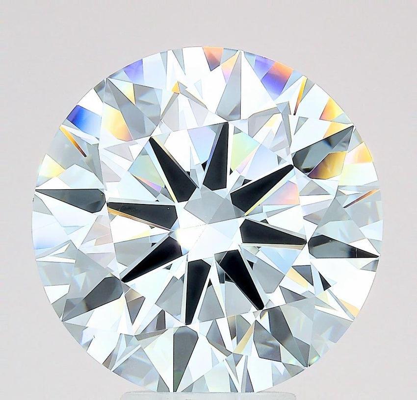 7.51 Ct. Fancy Light Green Round Lab Grown Diamond