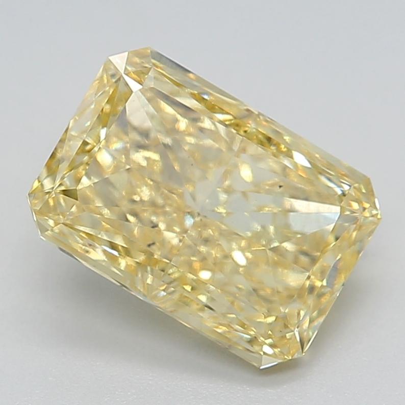 2.03 Ct. Fancy Intense  Yellow Radiant Lab Grown Diamond