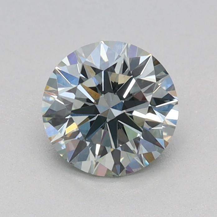 0.51 Ct. Fancy Intense Green Round Lab Grown Diamond