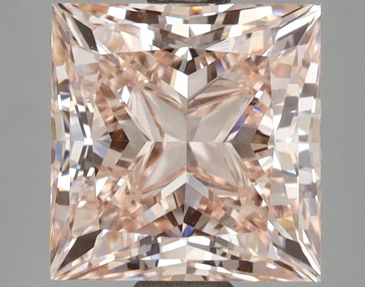 3.05 Ct. Fancy Intense Pink Princess Lab Grown Diamond