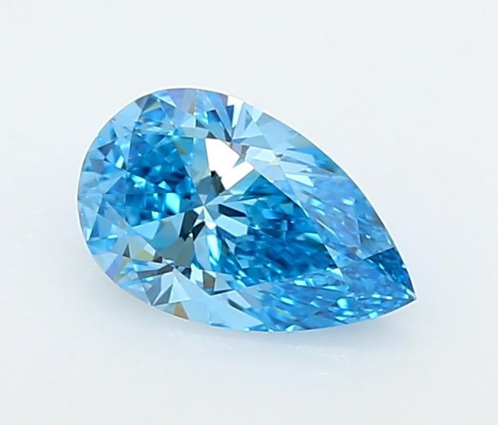 1.02 Ct. Fancy Vivid  Blue Pear Lab Grown Diamond