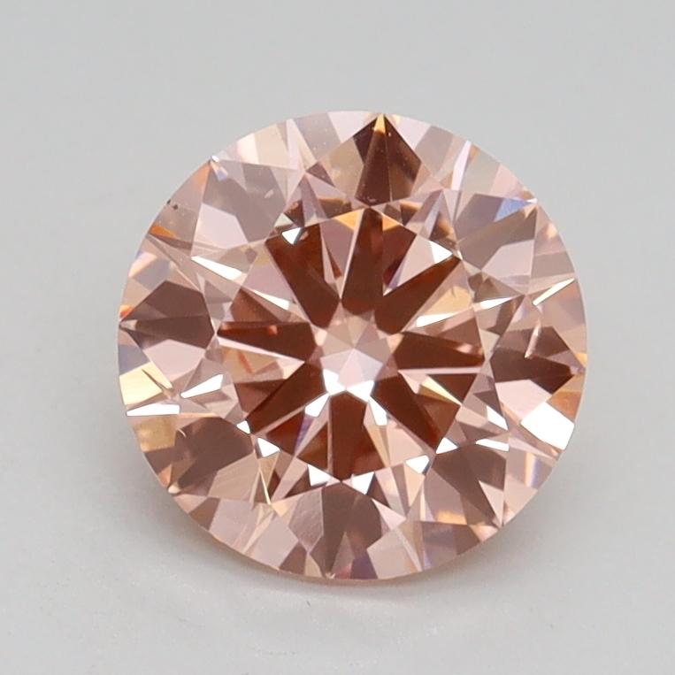 1.30 Ct. Fancy Intense Pink Round Lab Grown Diamond