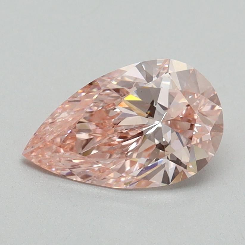 1.04 Ct. Fancy Intense Pink Pear Lab Grown Diamond