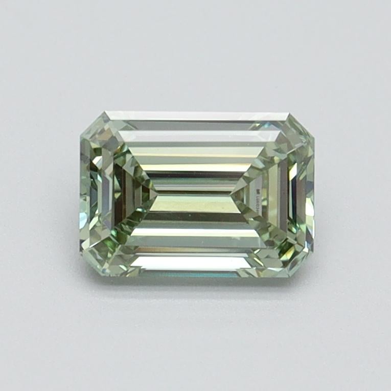 0.75 Ct. Fancy Intense Green Emerald Lab Grown Diamond