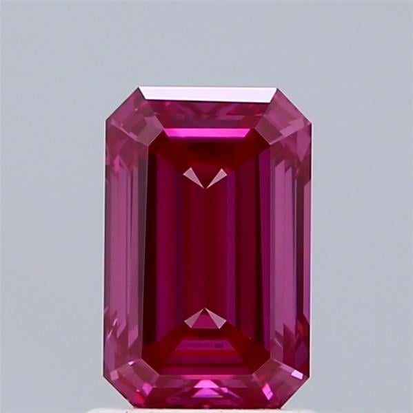 1.38 Ct. Fancy Vivid  Pink Emerald Lab Grown Diamond