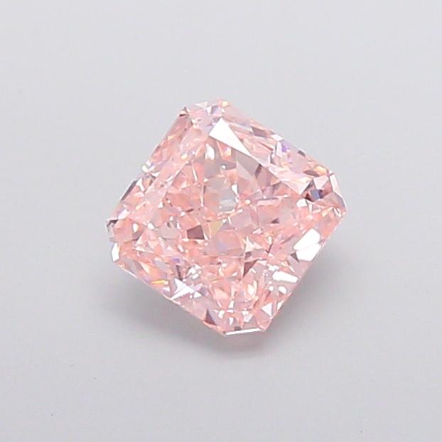 1.48 Ct. Fancy Intense  Pink Radiant Lab Grown Diamond