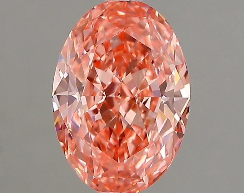 1.84 Ct. Fancy Pink Oval Lab Grown Diamond