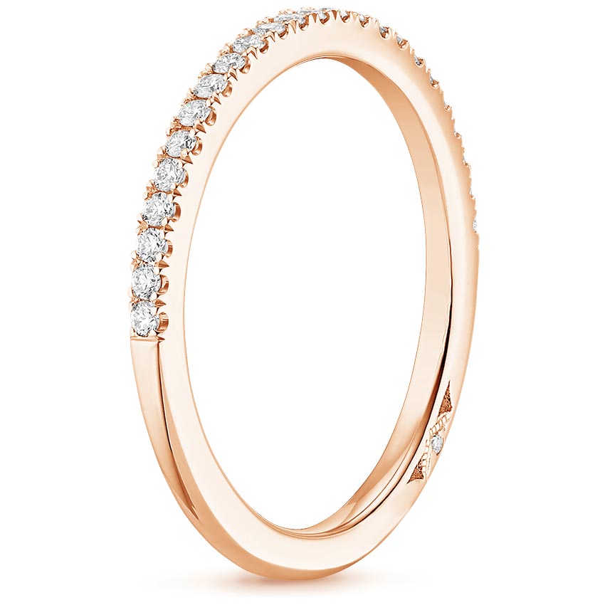 18K Rose Gold Simply Tacori Diamond Ring (1/5 ct. tw.), large side view