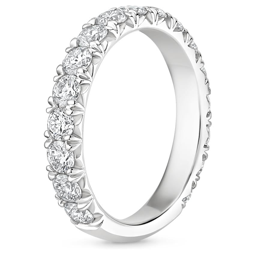 18K White Gold Luxe Ellora Diamond Ring (1 2/5 ct. tw.), large side view