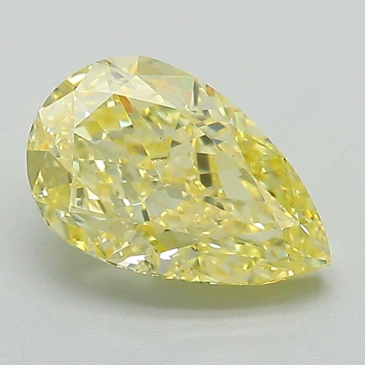 1.45 Ct. Fancy Intense Yellow Pear Lab Grown Diamond