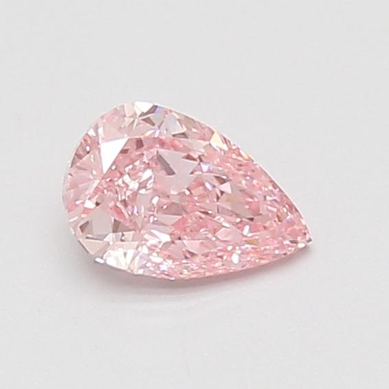 0.52 Ct. Fancy Vivid Pink Pear Lab Grown Diamond