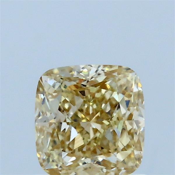 1.03 Ct. Light Yellow Cushion Lab Grown Diamond