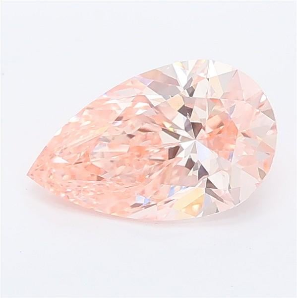 1.01 Ct. Fancy Vivid Pink Pear Lab Grown Diamond