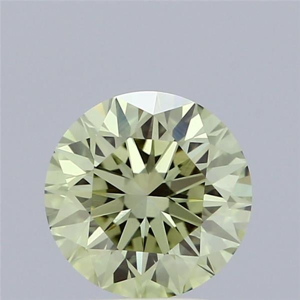 1.74 Ct. Fancy Intense Green Round Lab Grown Diamond