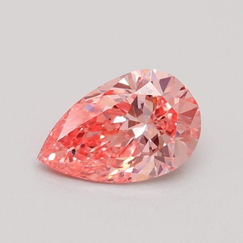 1.00 Ct. Fancy Vivid Pink Pear Lab Grown Diamond