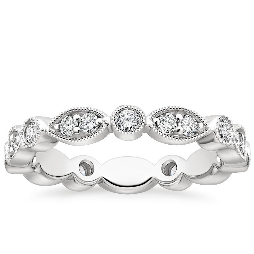 tiara eternity diamond ring